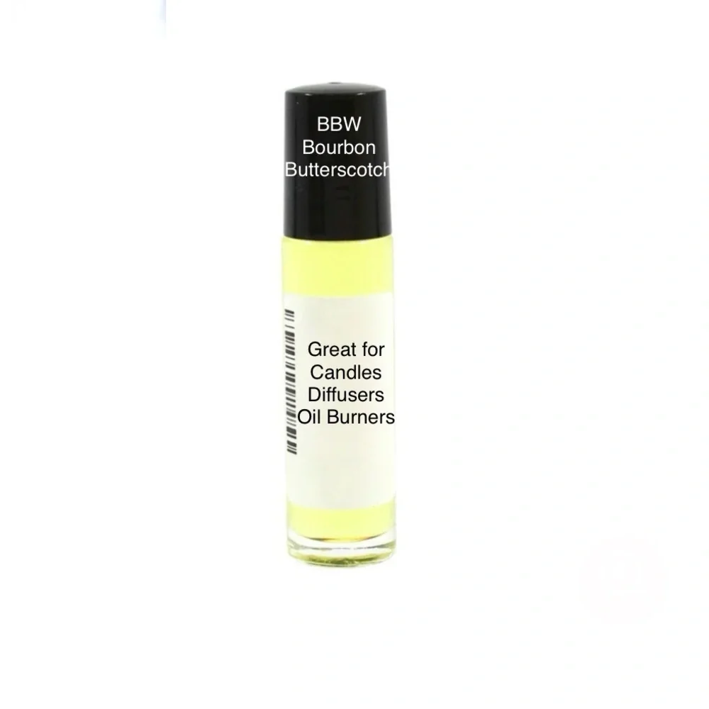 Bath & Body Works: Bourbon Butterscotch Type 1/3 Oz Glass Roll-on Bottle Great